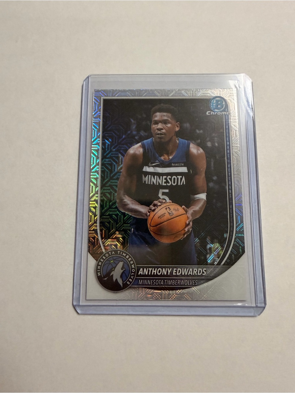 2025-26 Bowman NBA Mega Box Mojo Anthony Edwards Minnesota Timberwolves